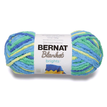 Bernat Blanket Brights Yarn - Discontinued Shades Surf Varg