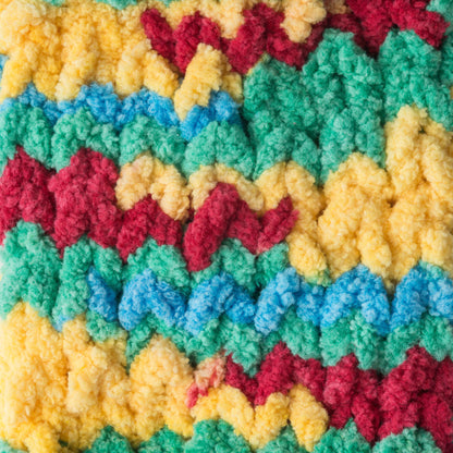 Bernat Blanket Brights Yarn - Discontinued Shades Rainbow Shine Varg