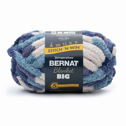 Bernat Blanket Big Yarn (300g/10.5oz) - Discontinued Shades Midnight White
