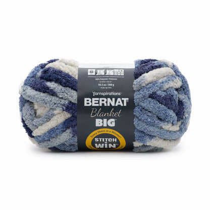 Bernat Blanket Big Yarn (300g/10.5oz) - Discontinued Shades Moody Blues