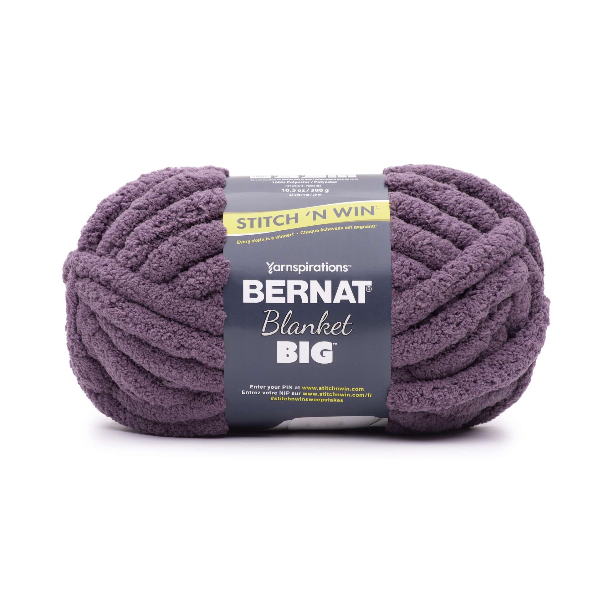 Bernat Blanket Big Yarn, 7-Jumbo, 10.6 Oz., 1 soft skein, Vintage