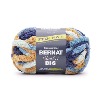 Bernat Blanket Big Yarn (300g/10.5oz) - Discontinued Shades Indigo Toast