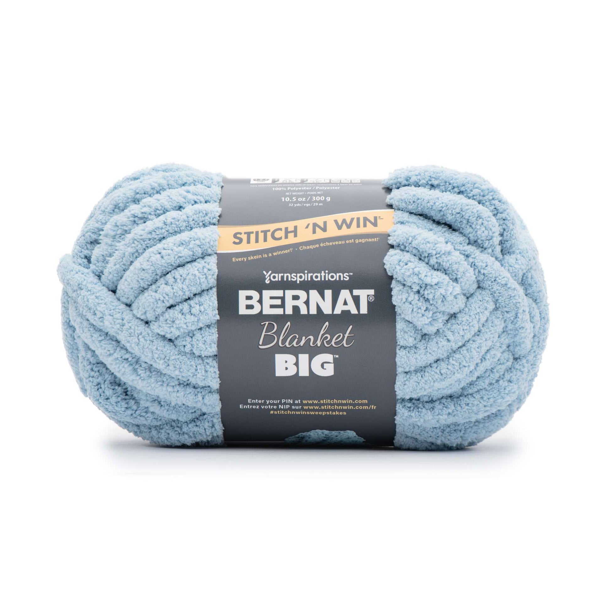 Bernat Blanket Big Yarn (300g/10.5oz) Cornflower