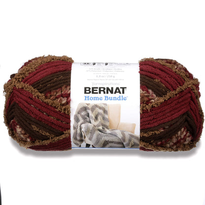 Bernat Home Bundle Yarn - Discontinued Shades Burgundy Brown