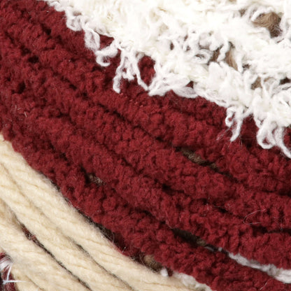 Bernat Home Bundle Yarn - Discontinued Shades Cream/Burgundy