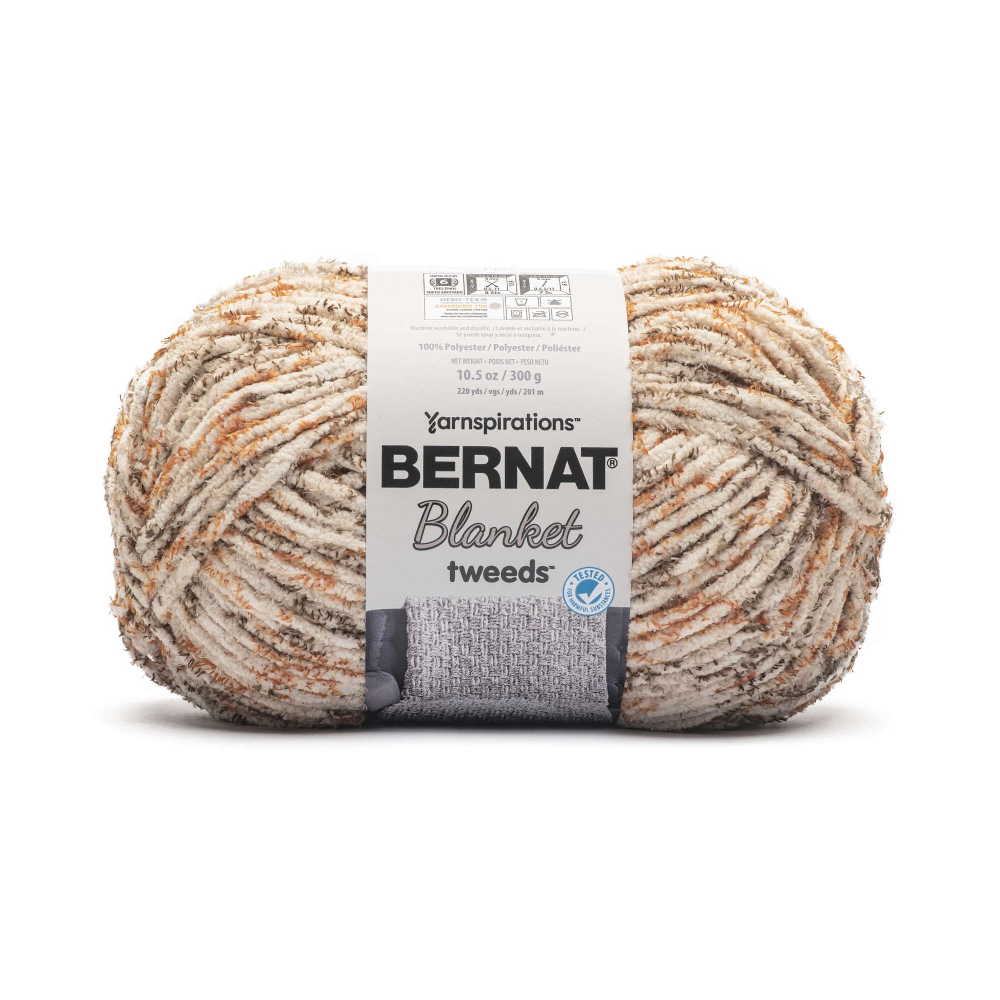 Bernat Blanket Tweeds Yarn (300g/10.5oz) Woodland Tweed