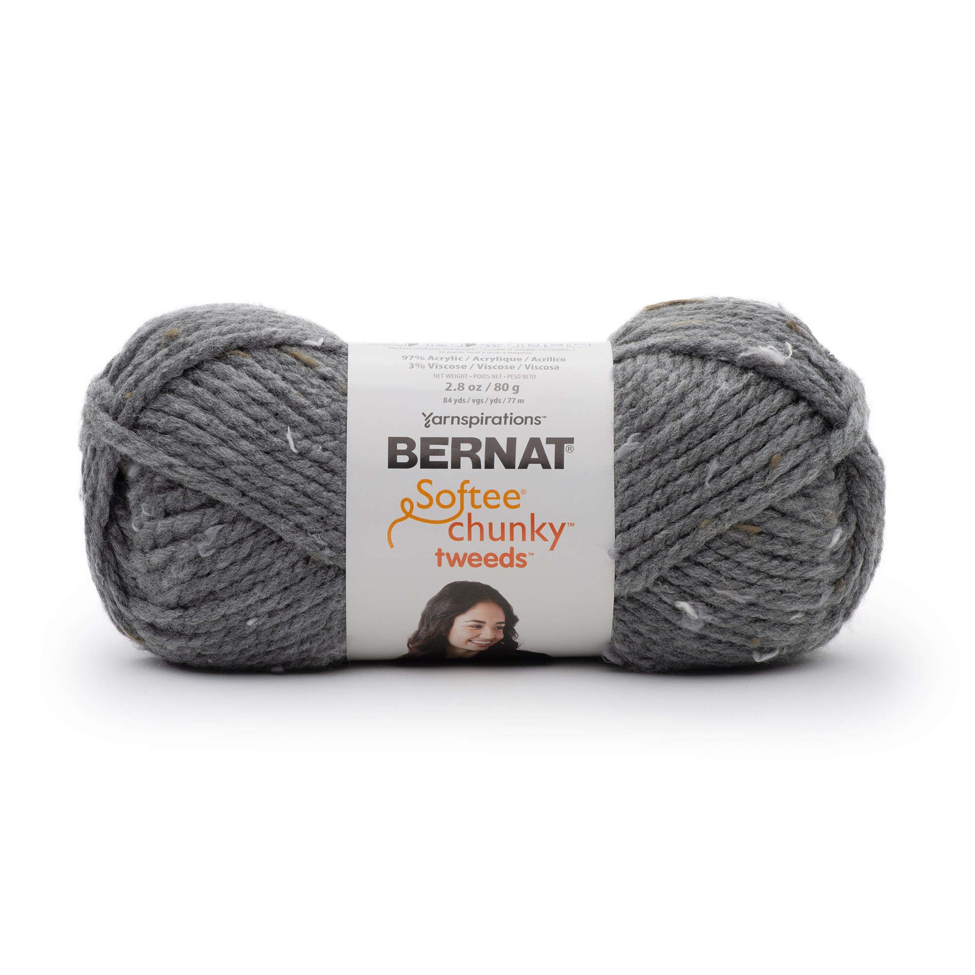 Ovillo Sólido Bernat Softee Chunky, Otro, Rosado Bebé