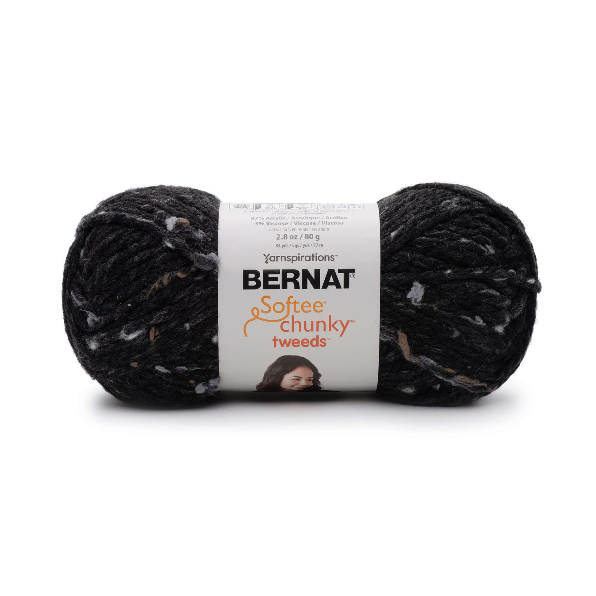 Bernat Softee Chunky Tweeds Yarn - Discontinued Shades