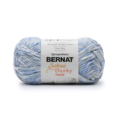 Bernat Softee Chunky Twist Yarn - Clearance Shades Coastal Blue