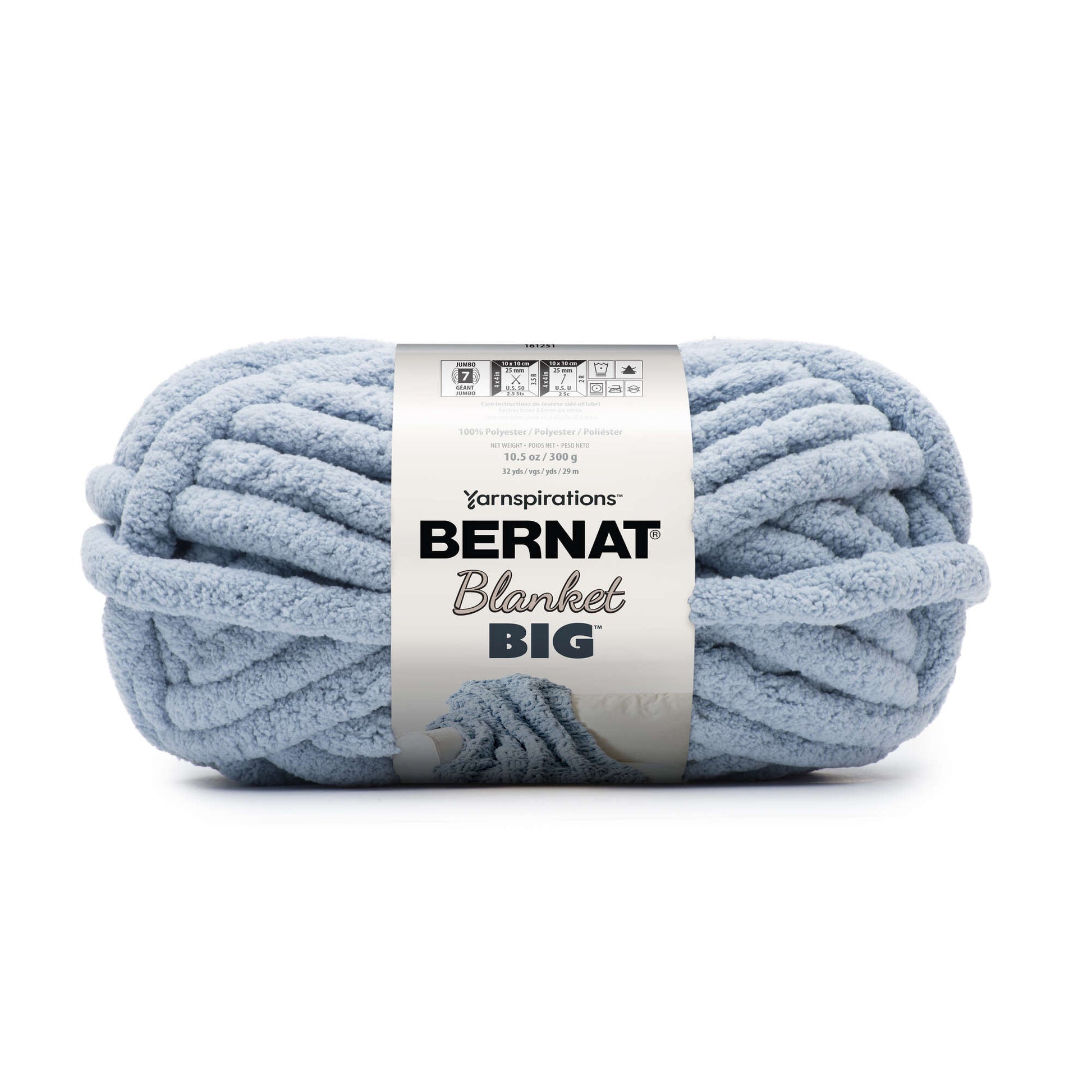 Bernat Blanket Big Yarn (300g/10.5oz) Sky