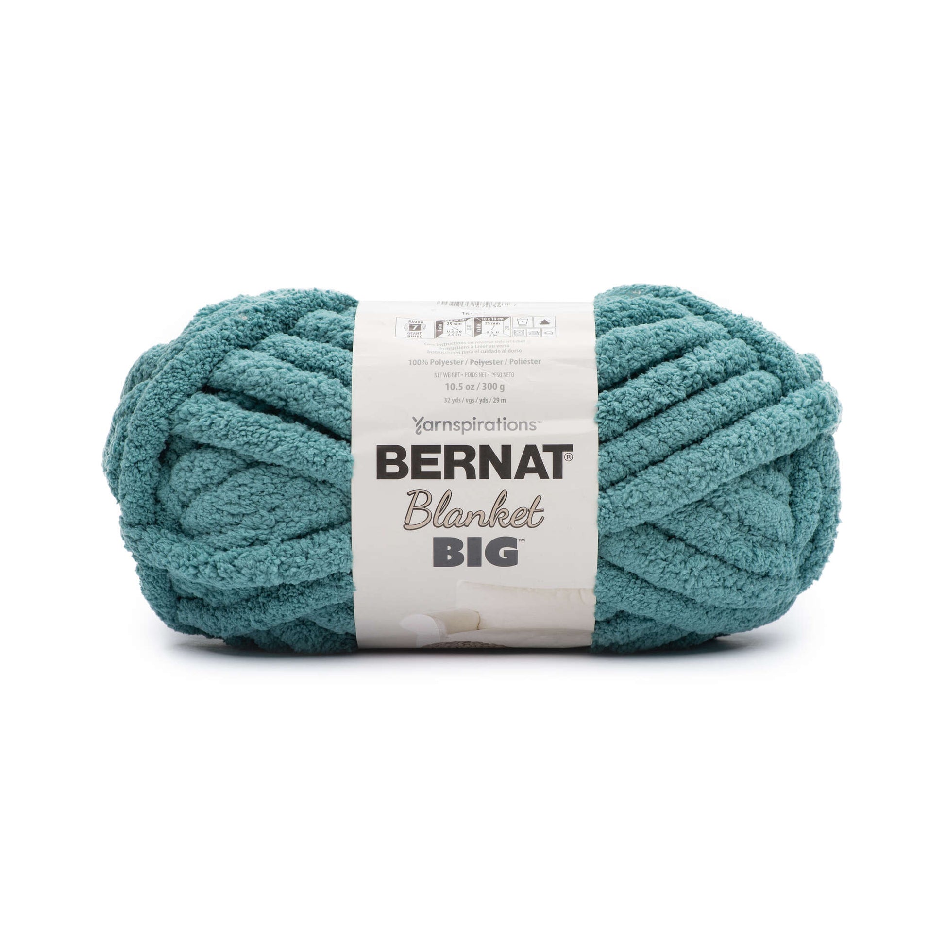 Bernat Blanket Big Yarn (300g/10.5oz) Frosted Green