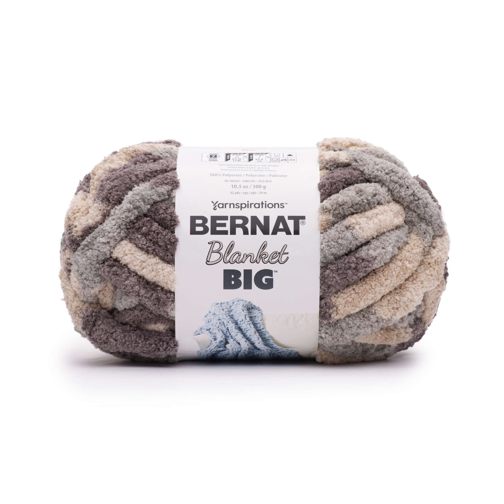 Bernat Blanket Big Ball Yarn Sand - Creative Minds