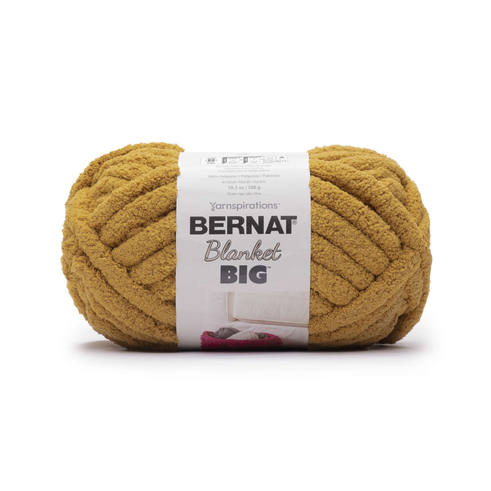 Bernat Blanket Big Yarn (300g/10.5oz) Gold