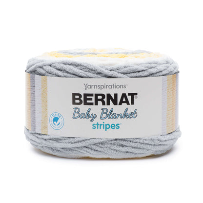 Bernat Baby Blanket Stripes Yarn Sunshine