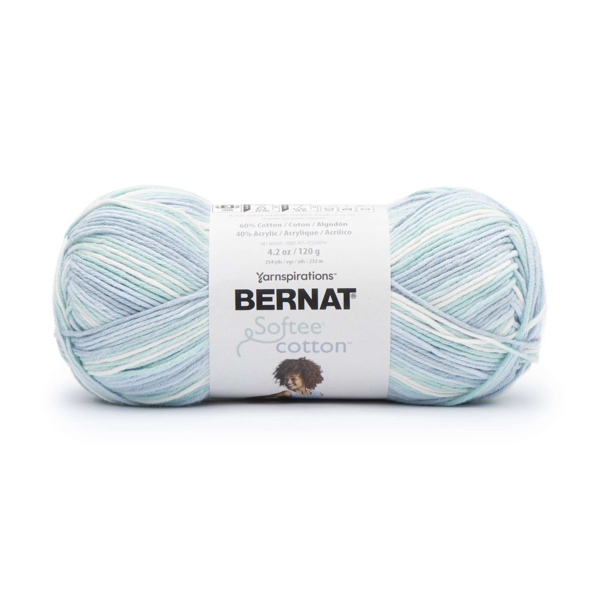 Quick Yarn Review - Bernat Softee Cotton 