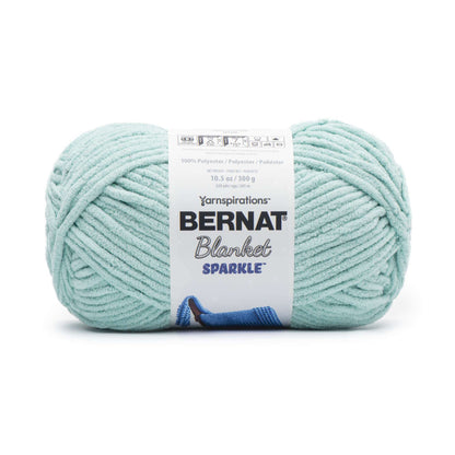Bernat Blanket Sparkle Yarn (300g/10.5oz) Aqua Sparkle