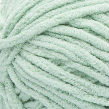 Bernat Blanket Sparkle Yarn (300g/10.5oz) Barely Green Sparkle