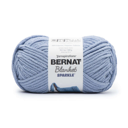 Bernat Blanket Sparkle Yarn (300g/10.5oz) Dusty Blue Sparkle