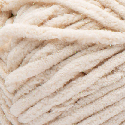 Bernat Blanket Sparkle Yarn (300g/10.5oz) - Discontinued Shades Beige Sparkle