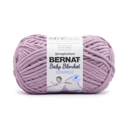 Bernat Baby Blanket Sparkle Yarn Planetary Purple