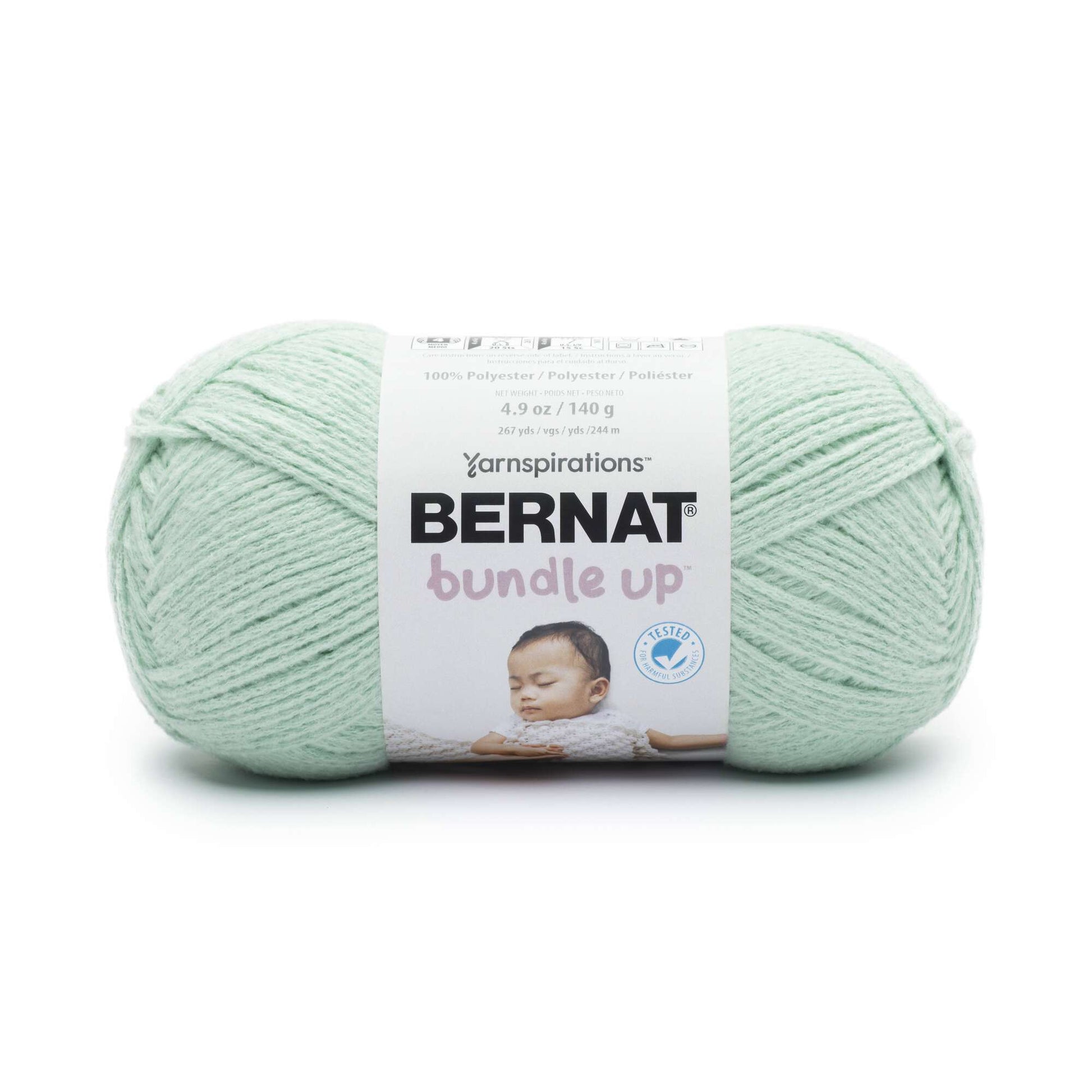 Bernat Bundle Up Yarn Green Mist