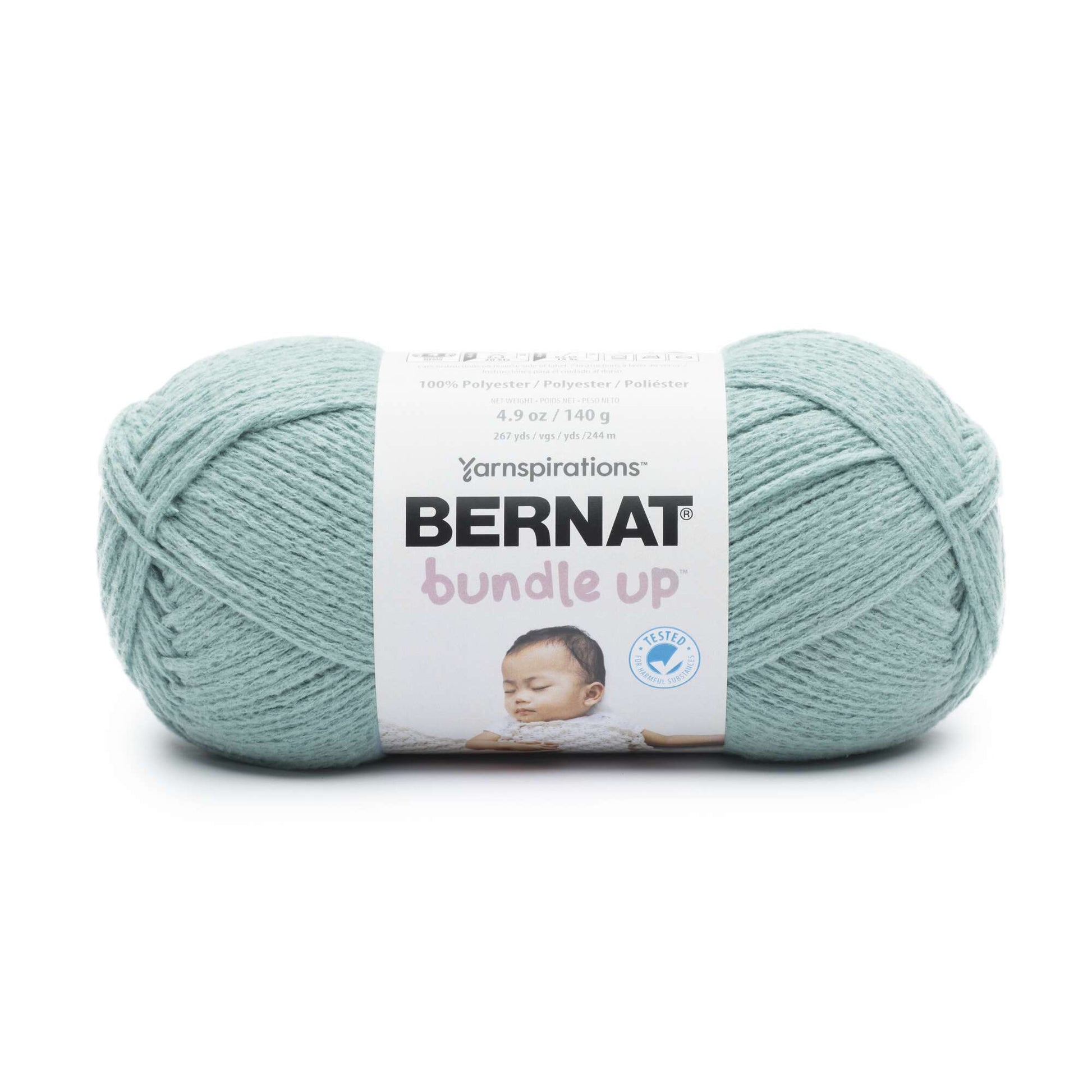 Bernat Bundle Up Worsted Weight Polyester Baby Yarn - 1 Skein Red