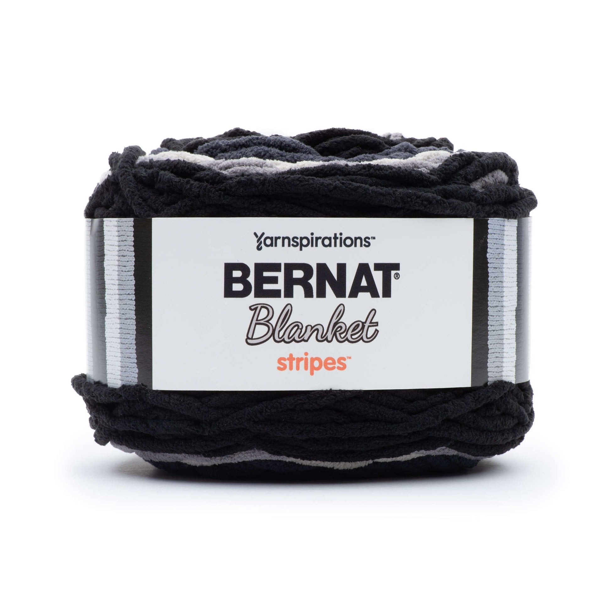 Bernat Blanket Stripes Yarn (300g/10.5oz) - Discontinued Shades Graphite