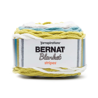Bernat Blanket Stripes Yarn (300g/10.5oz) - Discontinued Shades Meadowbrook