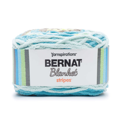 Bernat Blanket Stripes Yarn (300g/10.5oz) - Discontinued Shades By the Sea