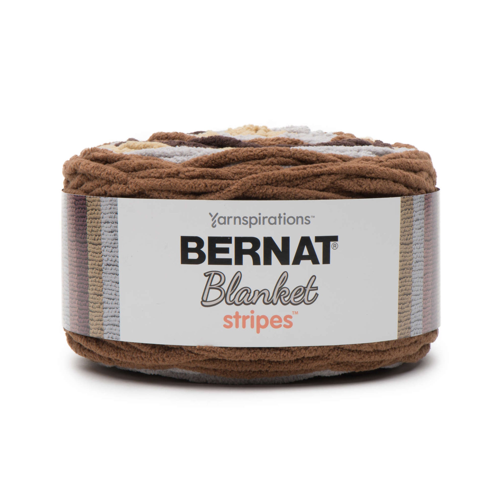 Bernat Blanket Stripes Yarn (300g/10.5oz) - Discontinued Shades Sand Dunes