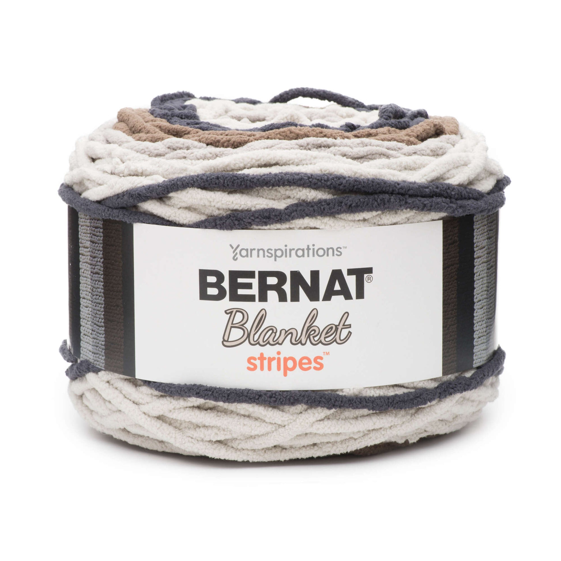 1 Skein Bernat Super Value Stripes Yarn Color Beachwood Stripes 5 OZ