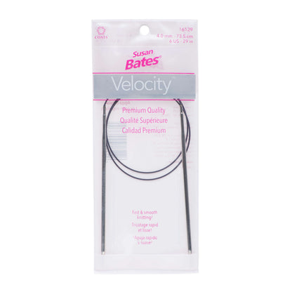 Susan Bates Velocity 29" Circular Knitting Needles - Clearance Items U.S. 6 (4 mm)