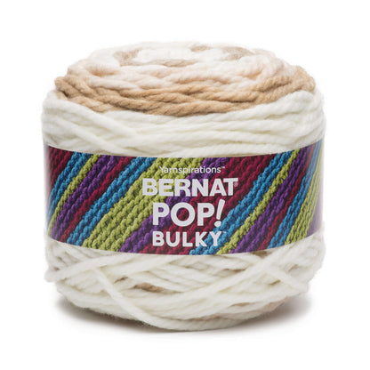 Bernat Pop! Bulky Yarn - Discontinued Shades Café au Lait