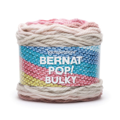 Bernat Pop! Bulky Yarn - Discontinued Shades Faded Red