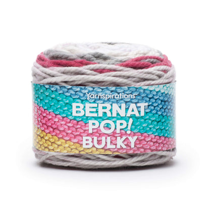 Bernat Pop! Bulky Yarn - Clearance Shades* Poppy Gray