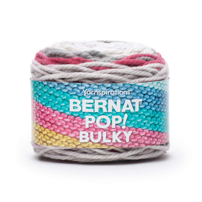 Bernat Pop! Bulky Yarn - Discontinued Shades Poppy Gray