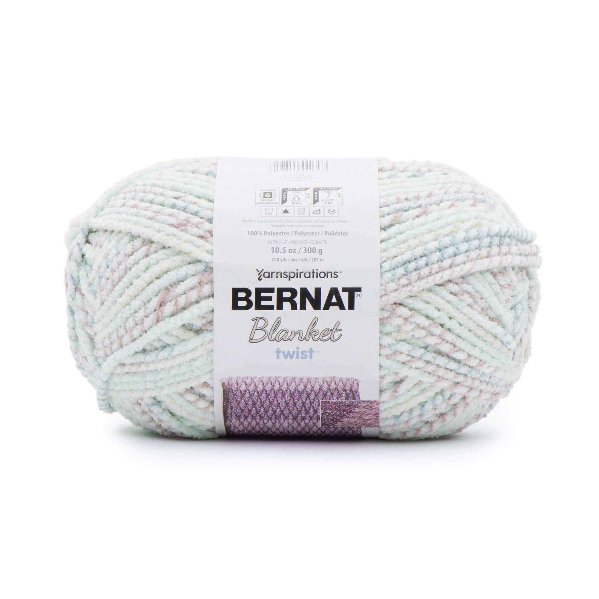 Bernat Blanket Twist Yarn Dove