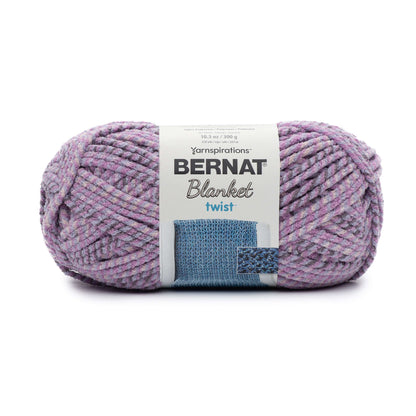 Bernat Blanket Twist Yarn (300g/10.5oz) Purple Haze