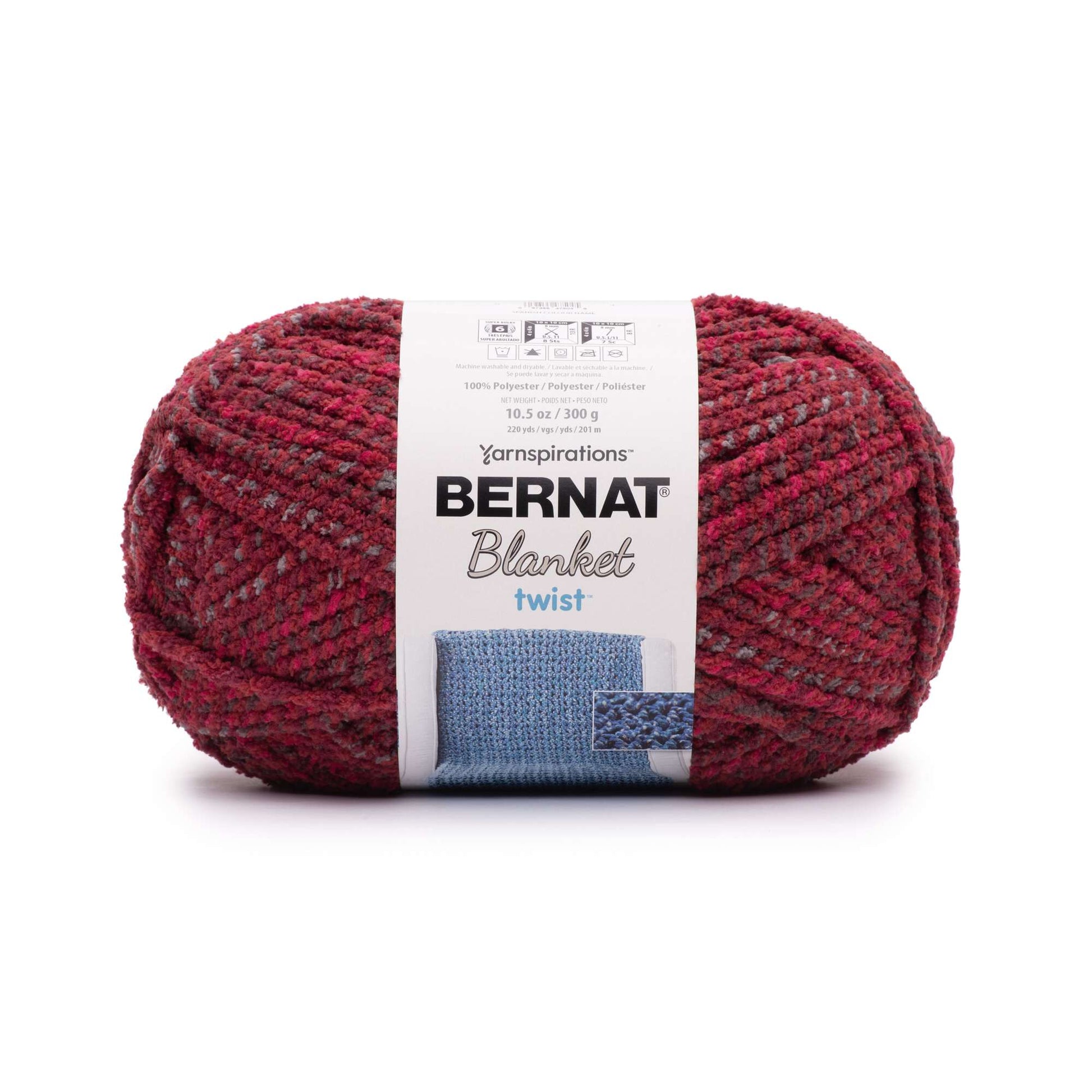Bernat Blanket Twist Yarn - Dove - 20281561