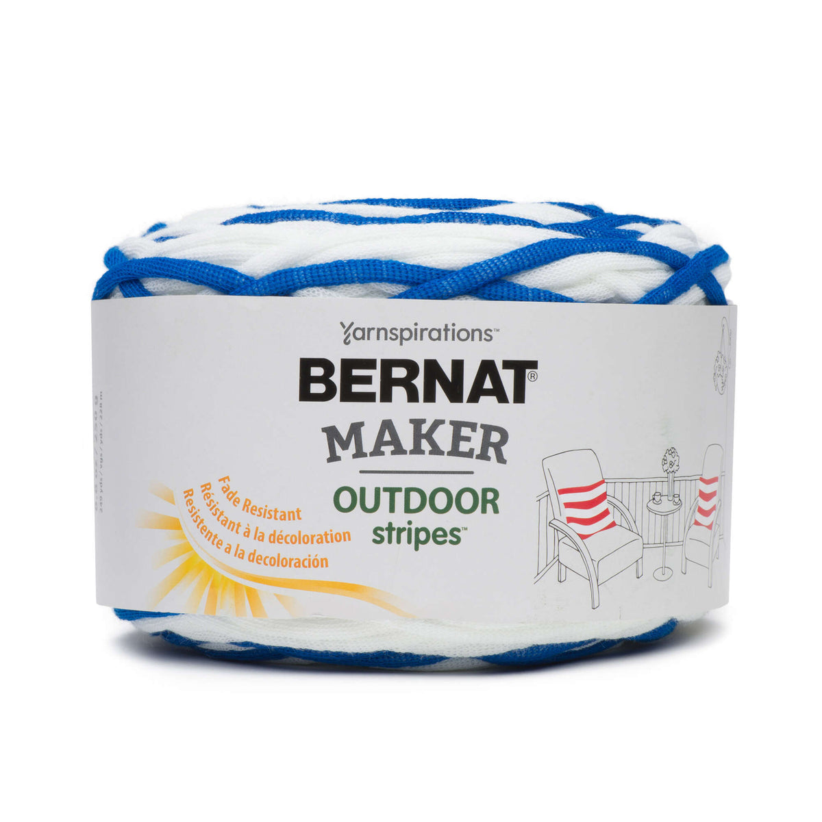 Fresh Royal Blue Stripe