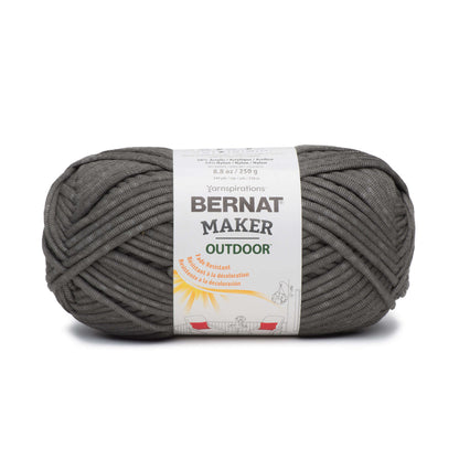 Bernat Maker Home Outdoor Yarn - Discontinued Summer Storm Gray