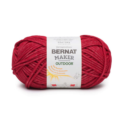 Bernat Maker Home Outdoor Yarn - Discontinued Beach Red
