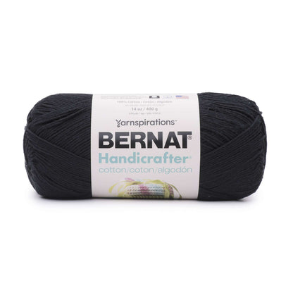 Bernat Handicrafter Cotton Yarn (400g/14oz) - Discontinued Shades Black