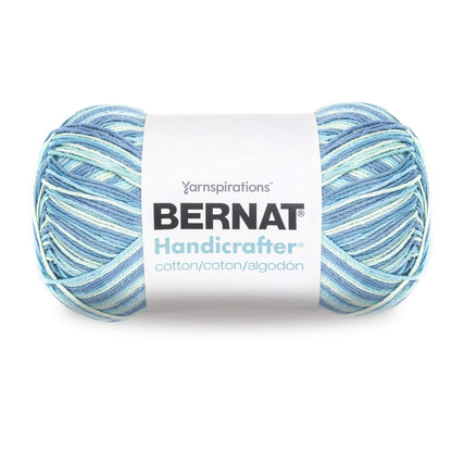 Bernat Handicrafter Cotton Variegates Yarn (340g/12oz) - Discontinued Meadow Ombre