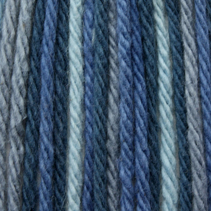 Bernat Handicrafter Cotton Variegates Yarn (340g/12oz) - Discontinued Blue Camo Ombre