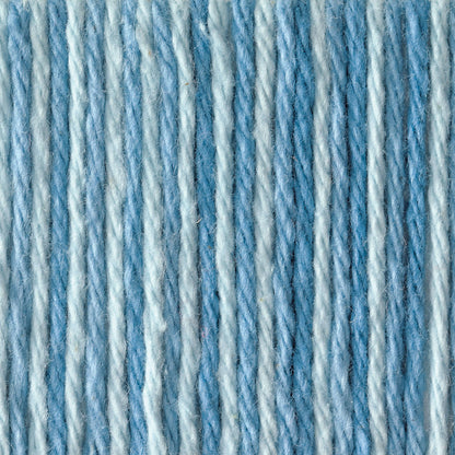Bernat Handicrafter Cotton Variegates Yarn (340g/12oz) - Discontinued Faded Denim Ombre