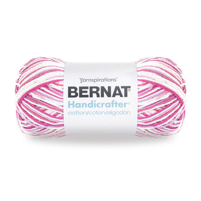 Bernat Handicrafter Cotton Variegates Yarn (340g/12oz) - Discontinued Patio Pinks Ombre