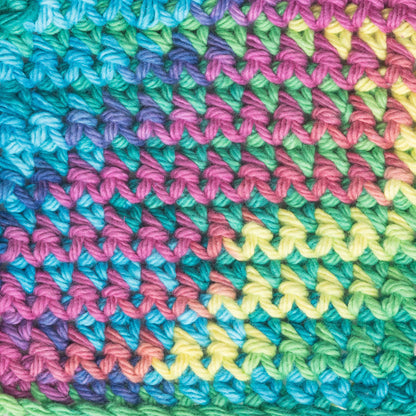 Bernat Handicrafter Cotton Variegates Yarn (340g/12oz) - Discontinued Psychedelic Ombre