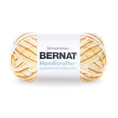 Bernat Handicrafter Cotton Variegates Yarn (340g/12oz) - Discontinued Creamsicle Ombre