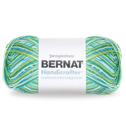 Bernat Handicrafter Cotton Variegates Yarn (340g/12oz) - Discontinued Emerald Energy Ombre